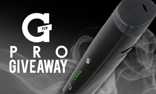 Free G Pen Pro Vaporizer Giveaway